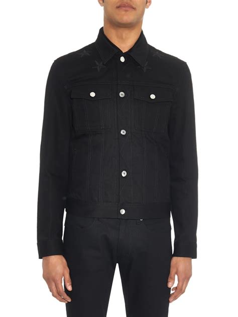 givenchy jean jacket men|givenchy menswear sale.